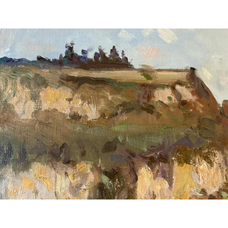 Albert DANDOY (1885-1977): « La Meuse à Houx » en 1940