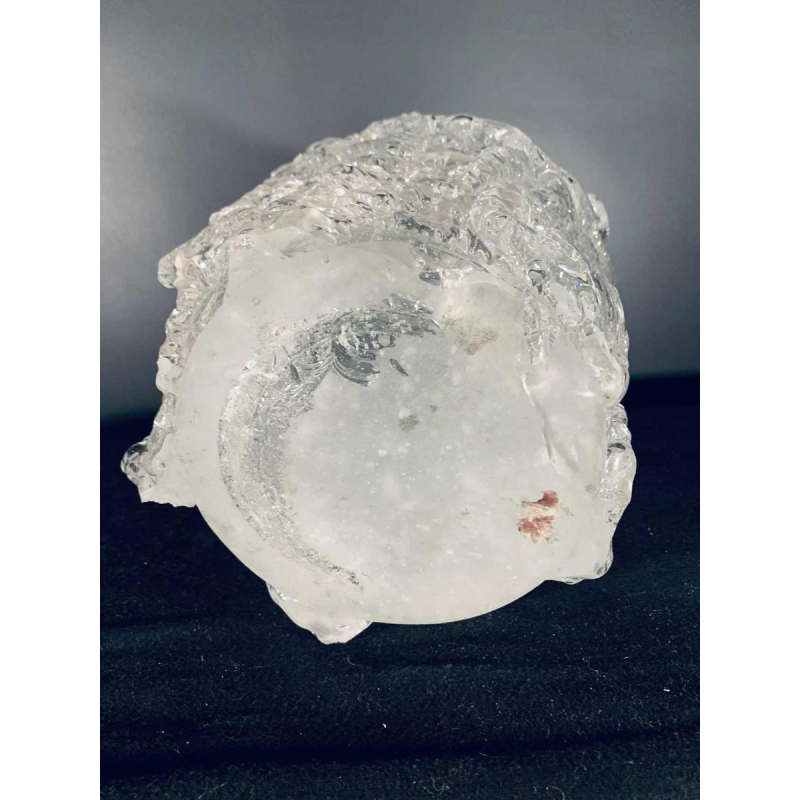 Important Vase Brutaliste Rostrato Incolore, Type Barovier & Toso MURANO, 1970