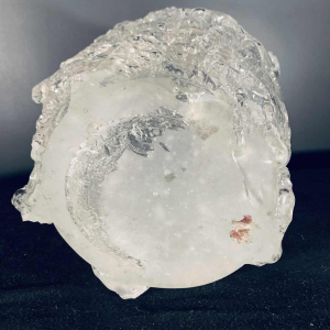 Belangrijke Brutalistische Vaas Rostrato Kleurloos, Type Barovier & Toso MURANO