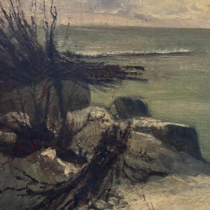 Carlo Van Her (1884-1960): Heyst - Zeebrugge december Kerstmis 1938.