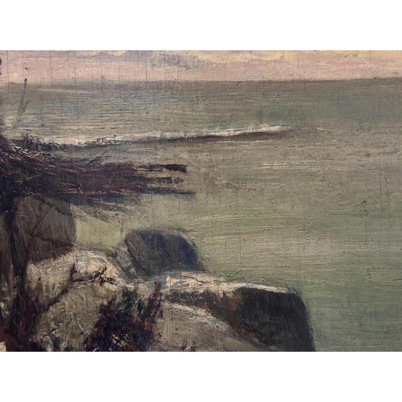 Carlo Van Her (1884-1960): « Heyst - Zeebrugge décembre Noël 1938 »