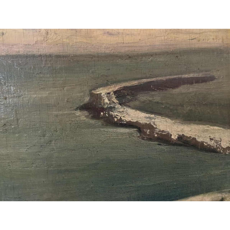 Carlo Van Her (1884-1960): « Heyst - Zeebrugge décembre Noël 1938 »