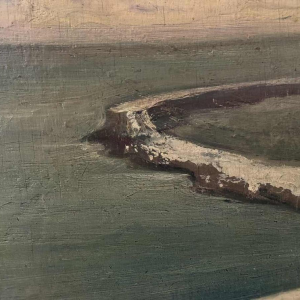 Carlo Van Her (1884-1960): « Heyst - Zeebrugge décembre Noël 1938 »