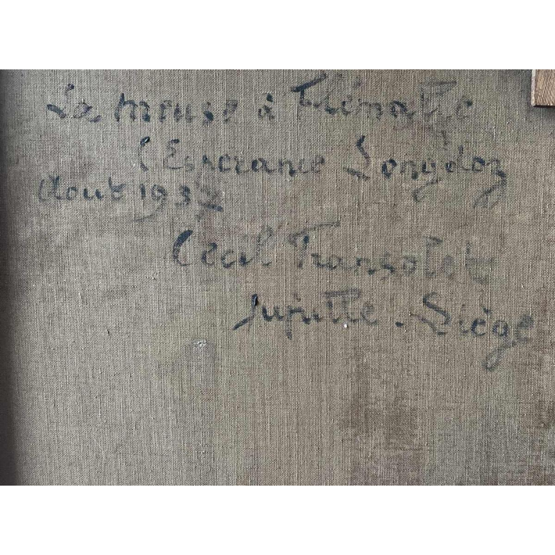 Cécile FRANSOLET (1882-1968): “The Meuse at Flémale - Espérance Longdoz”