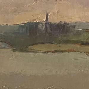 Gustave CAMUS (1914-1984: “The Semois and the Poupehan bridge”