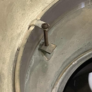 JEAN PERZEL (73cm) Rare Art Deco Table Lamp N°516 Bronze & Opaline Glass 1936