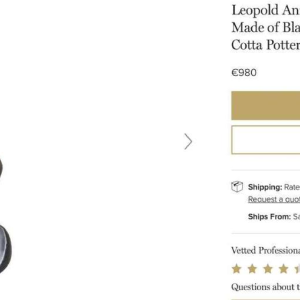 ANZENGRUBER KERAMIK, sculptuur Afrikaanse Naakt Vrouw Watusi Tamtam, keramisch