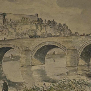 G. JACOBS « Namur - The Jamb Bridge and the Citadel" in