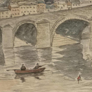 G. JACOBS « Namur - The Jamb Bridge and the Citadel" in