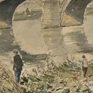 G. JACOBS « Namur - Le pont de Jambes et la Citadelle » en 1931