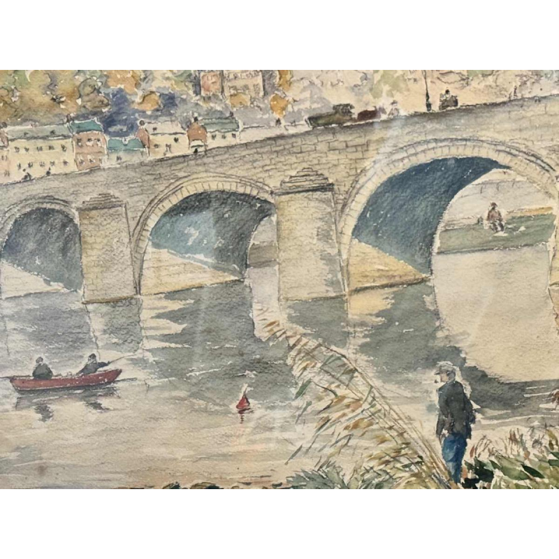 G. JACOBS « Namur - The Jamb Bridge and the Citadel" in