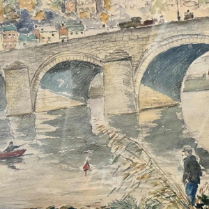 G. JACOBS « Namur - The Jamb Bridge and the Citadel" in