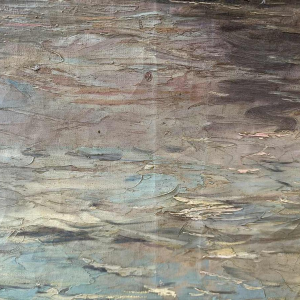 Modeste Jean LHOMME (1883-1946): La Meuse à Chockier 1929 (De Maas bij Chockier 1929)