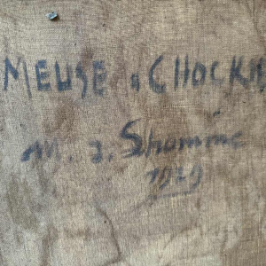 Modeste Jean LHOMME (1883-1946): La Meuse à Chockier 1929 (The Meuse at Chockier 1929)