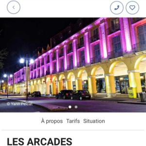 Jean-Baptiste SCORIEL (1883-1956): The arcades on the harbour of Dieppe - painti