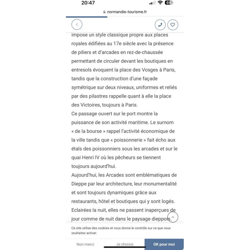 Jean-Baptiste SCORIEL (1883-1956): Les arcades sur le port de Dieppe - peinture