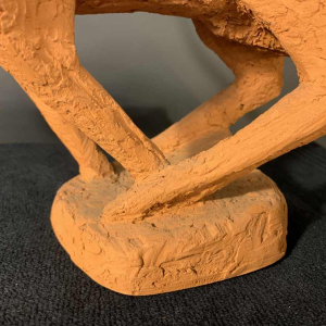 MARIO PERUGGINI, Sculpture animalière Cheval, Terre Cuite, Pièce Unique, 1960s