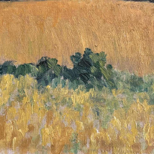 Eugène COLIGNON « paysage champêtre en namurois » peinture huile sur toile