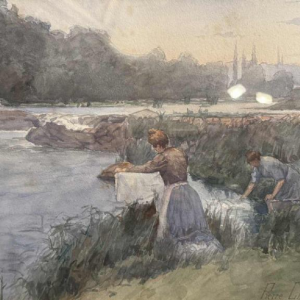 Pierre CHARON The washerwomen