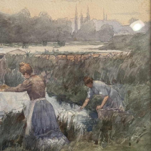 Pierre CHARON The washerwomen