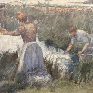 Pierre CHARON The washerwomen