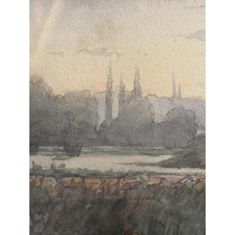 Pierre CHARON « Les lavandières »