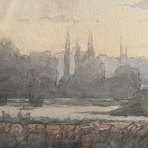 Pierre CHARON « Les lavandières »