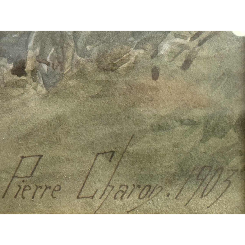 Pierre CHARON « Les lavandières »