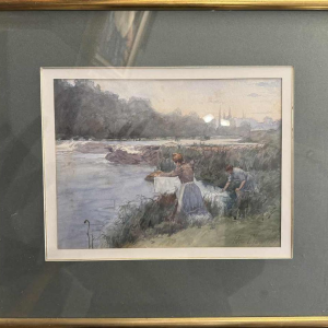 Pierre CHARON The washerwomen