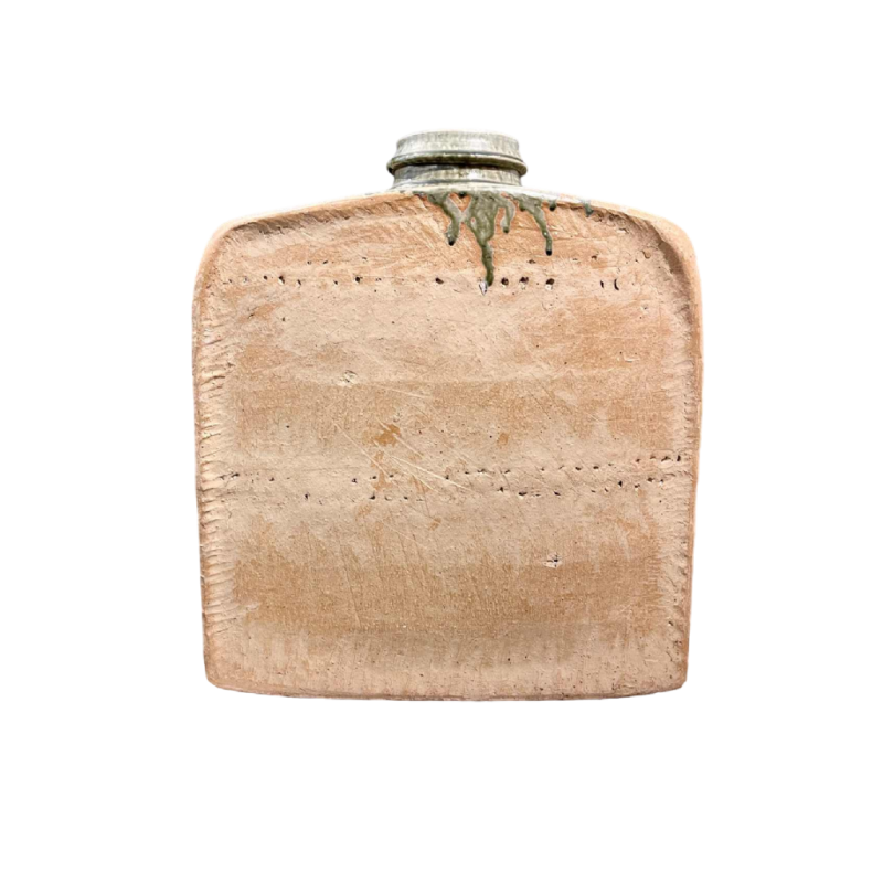 Pierre CULOT, Monumental Gourde vase in enamelled stoneware, ca 1970
