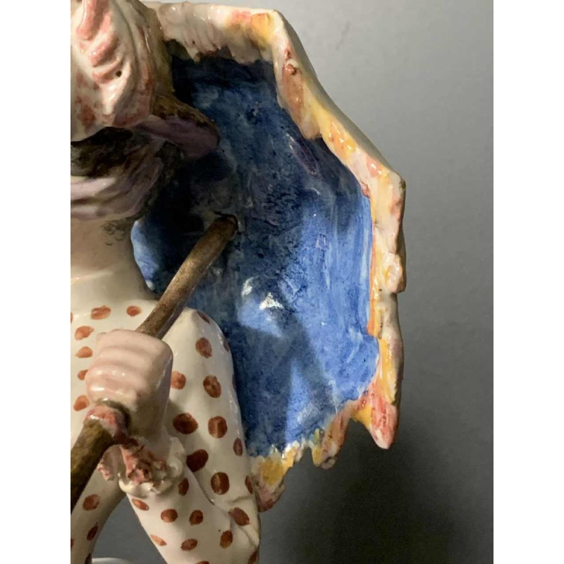 Cacciapuoti Fratelli, 2 sculptures impressionnistes de femmes élégantes, 1881