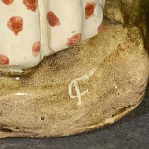 Cacciapuoti Fratelli, 2 impressionistische sculpturen van elegante vrouwen, 1881