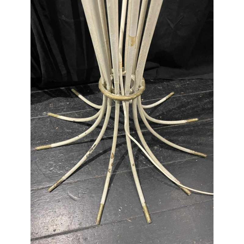 Jean Royère Mille-Pattes floor lamp in lacquered wrought iron, circa 1951