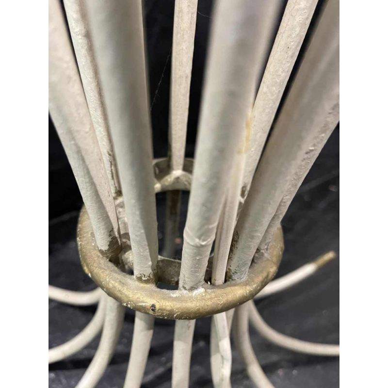 Jean Royère Mille-Pattes staande lamp van gelakt smeedijzer, circa 1951