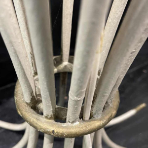 Jean Royère "Mille-Pattes" lampadaire en fer forgé laqué, vers 1951