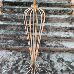 Jean Royère Mille-Pattes floor lamp in lacquered wrought iron, circa 1951