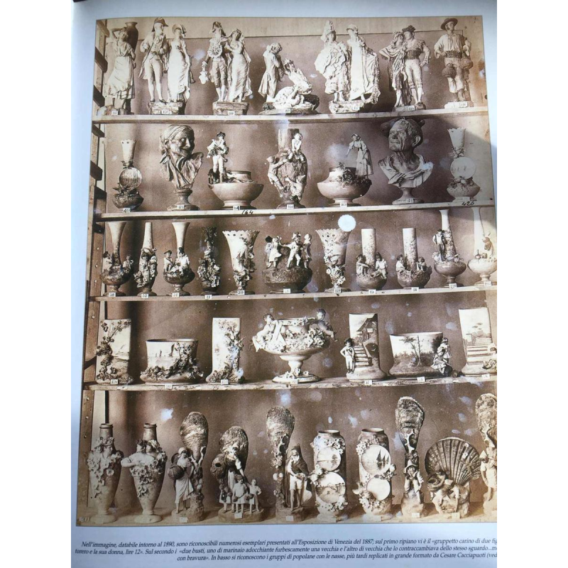 Cacciapuoti Fratelli, 2 impressionist sculptures of elegant women, 1881