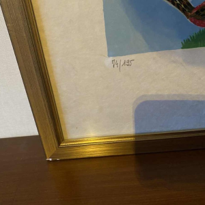 Mady de le Giraudière ‘Birds’ lithograph numbered 74/195