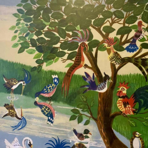 Mady de le Giraudière ‘Birds’ lithograph numbered 74/195