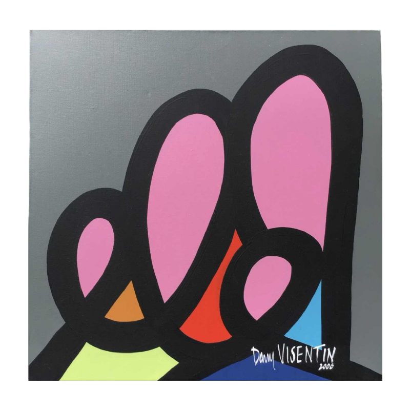 Dany Visentin, hedendaags schilderij, olieverf op doek