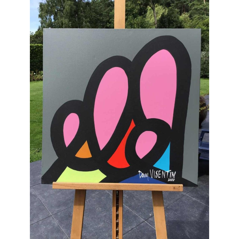 Dany Visentin, hedendaags schilderij, olieverf op doek
