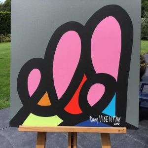 Dany Visentin, tableau contemporain, huile sur toile