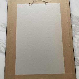 Henri Thomas ‘Cariatide’ lithograph 59/100 showing a woman in profile, ca 1900