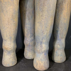 KATARZYNA NOWAK, Belangrijke sculptuur "UNICORN" Eenhorn Paard Terracotta 2010s