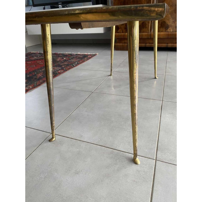 C. de Savigny ' Vissen ' salontafel, gekleurde keramische tegels, ca 1950