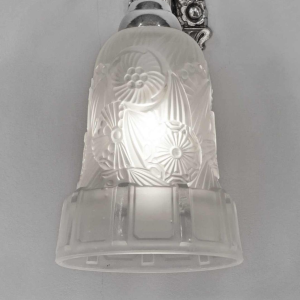 Hettier & Vincent : een paar Franse 1930 art deco wandlampen