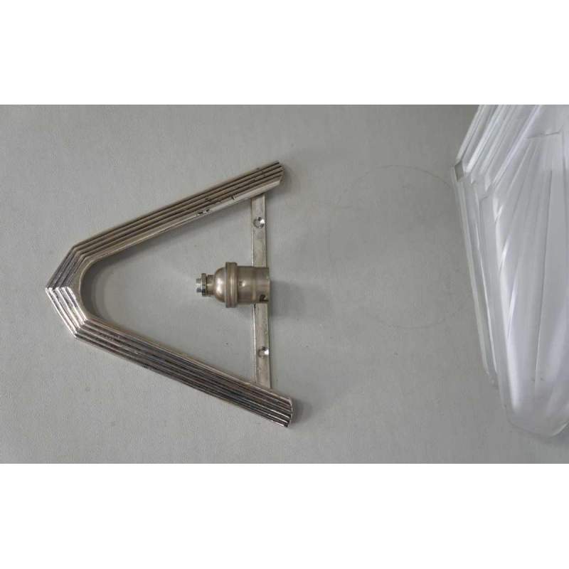 Jean Gauthier (EJG) : a pair of French art deco wall sconces, 1930 France