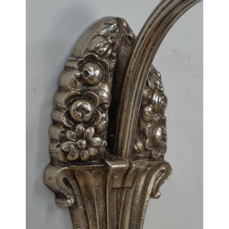 Hettier & Vincent : a pair of French art deco wall sconces, 1930 France