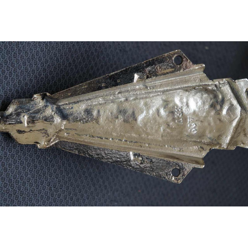 Muller frères : een paar Franse 1930 art deco wandlampen