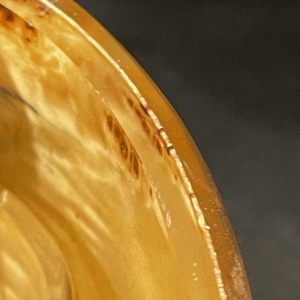 Rokerset, Italiaans ontwerp, wortelnotenhouten set in hars, jaren 1970